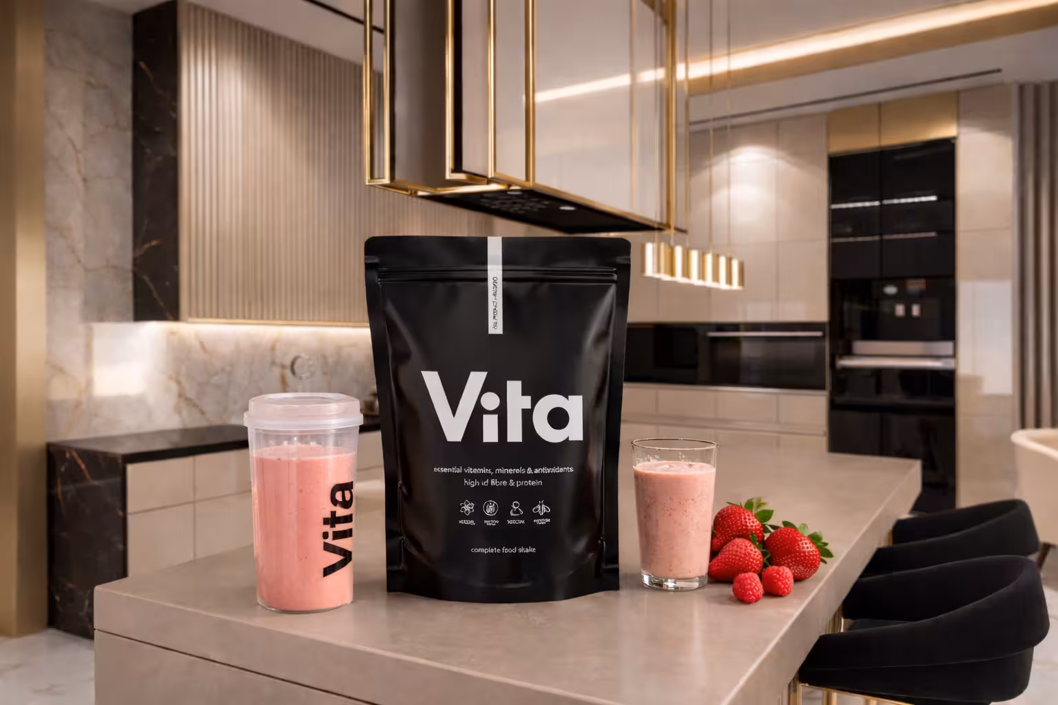 VITA SHAKE truskawka&malina